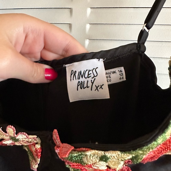 PRINCESS POLLY KENZIE MAXI DRESS (BLACK)!! - Picture 3 of 3